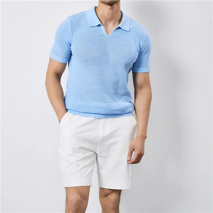 Lion Style | Men’s Knit Summer Polo