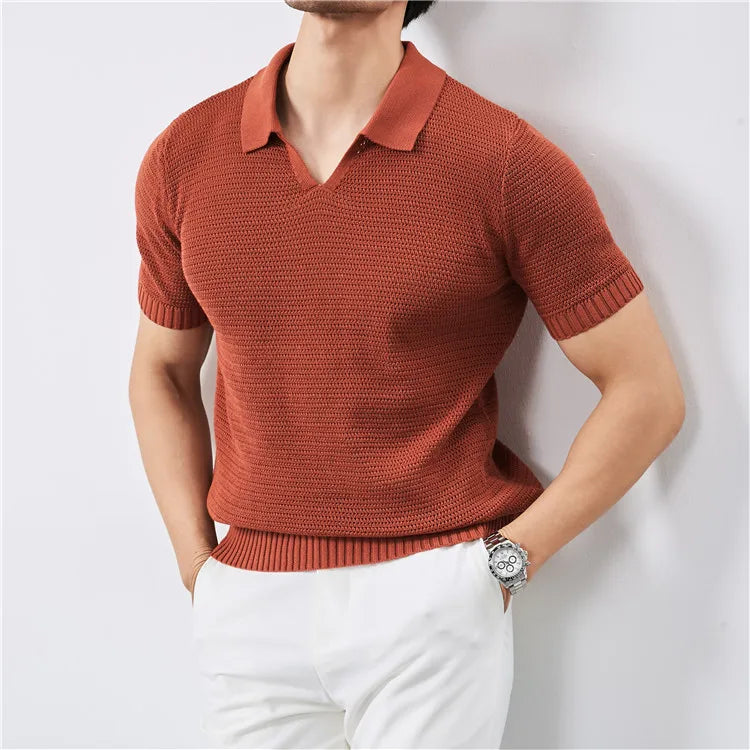 Lion Style | Men’s Knit Summer Polo