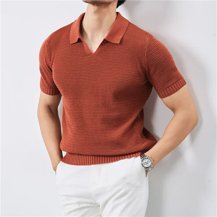 Lion Style | Men’s Knit Summer Polo