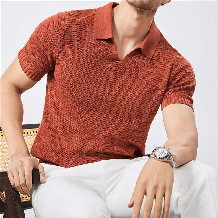 Lion Style | Men’s Knit Summer Polo