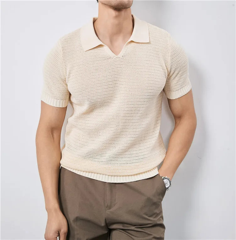 Lion Style | Men’s Knit Summer Polo