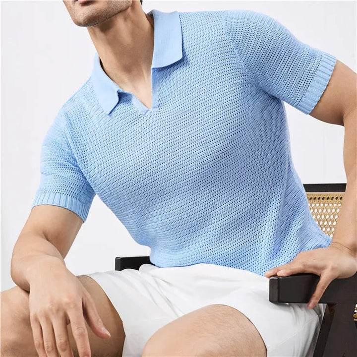 Lion Style | Men’s Knit Summer Polo