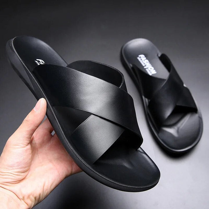 Lion Style | Men’s Leather Orthopedic Sandals