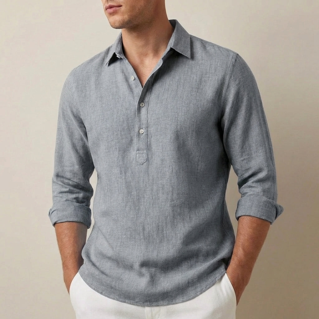 Lion Style | Men’s Long Sleeve Summer Shirt