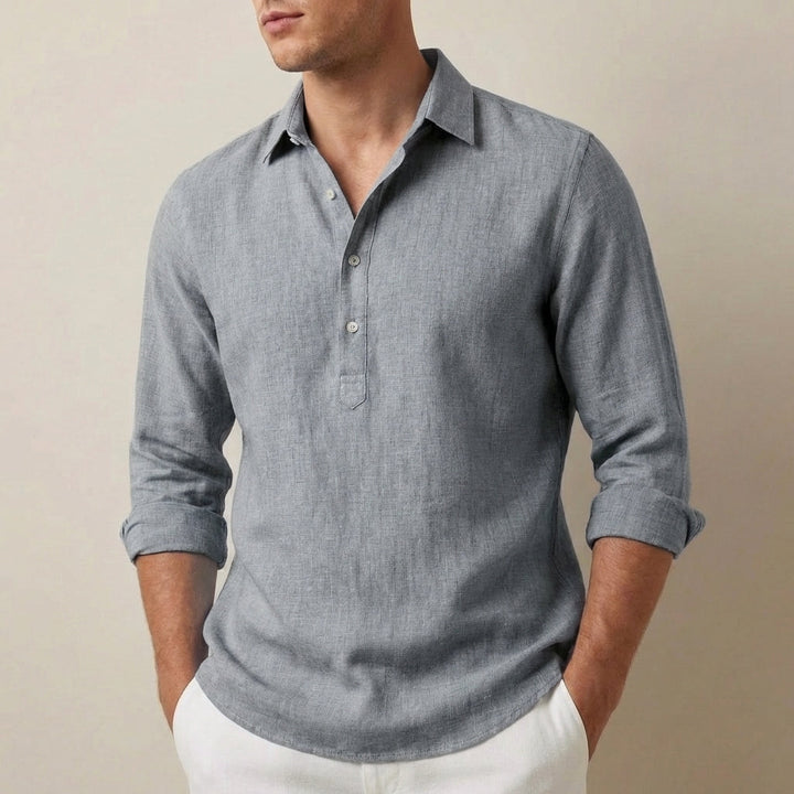 Lion Style | Men’s Long Sleeve Summer Shirt