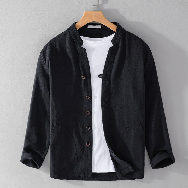 Lion Style | Men’s Mandarin Collar Shirt