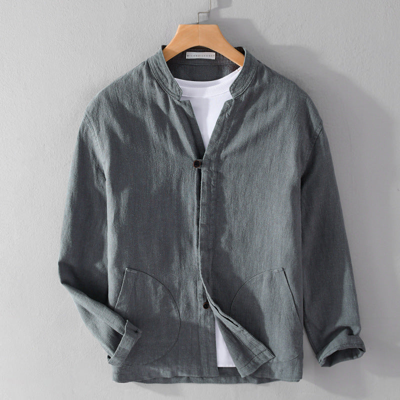 Lion Style | Men’s Mandarin Collar Shirt