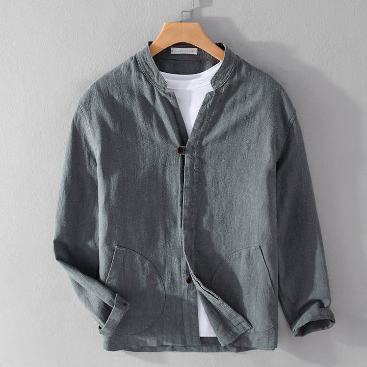 Lion Style | Men’s Mandarin Collar Shirt