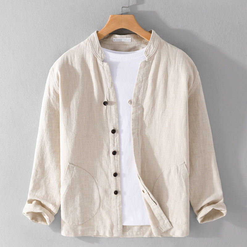 Lion Style | Men’s Mandarin Collar Shirt