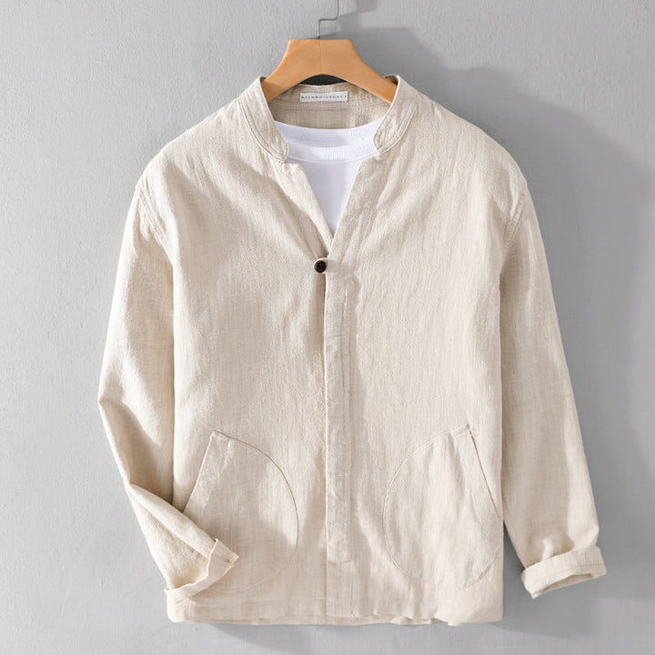Lion Style | Men’s Mandarin Collar Shirt