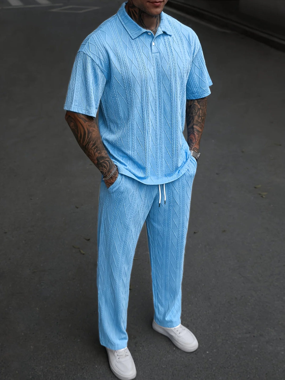 Lion Style | Men’s Matching Polo Set