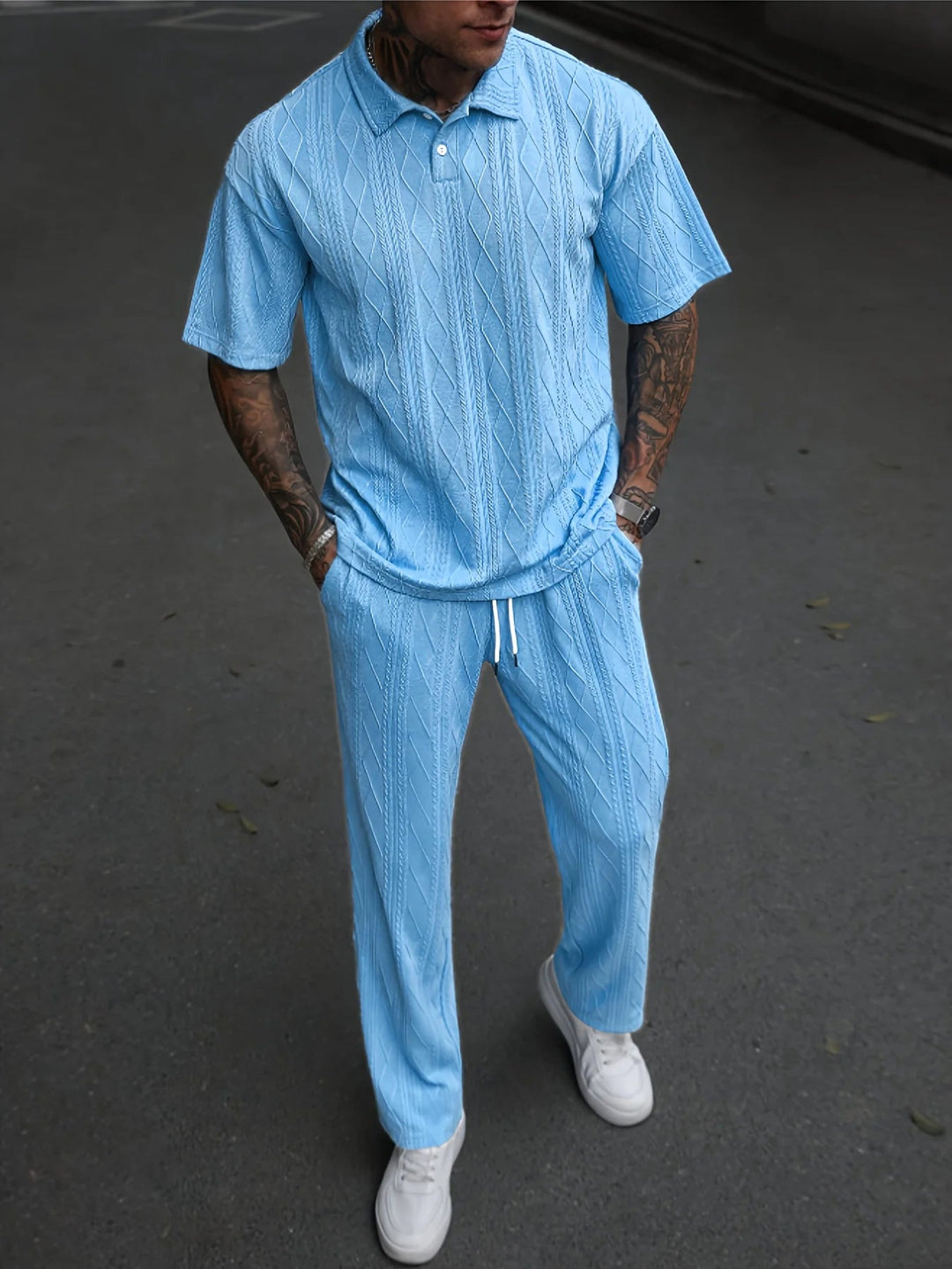 Lion Style | Men’s Matching Polo Set