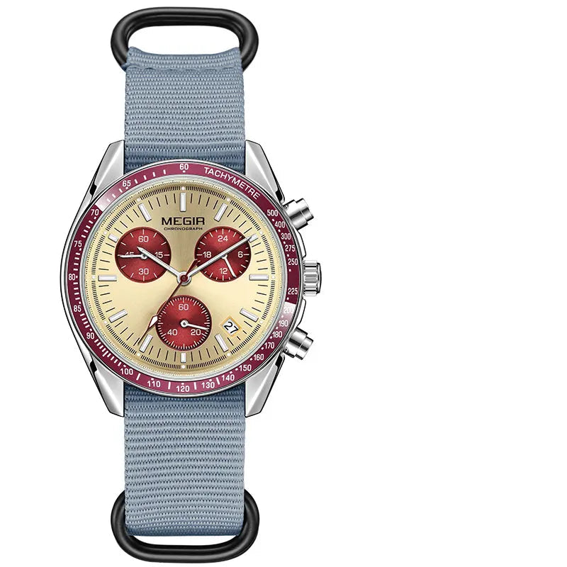 Lion Style | Men’s Megir Strap Watch