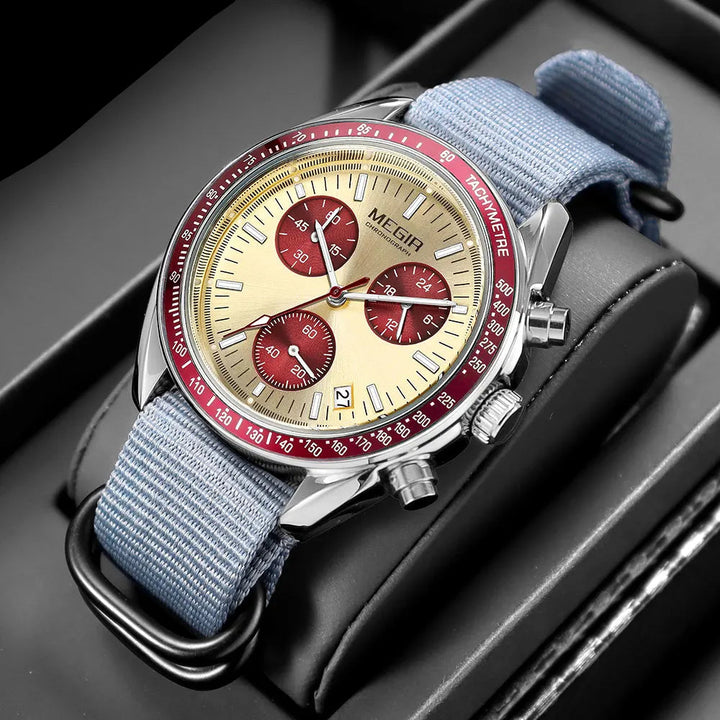 Lion Style | Men’s Megir Strap Watch