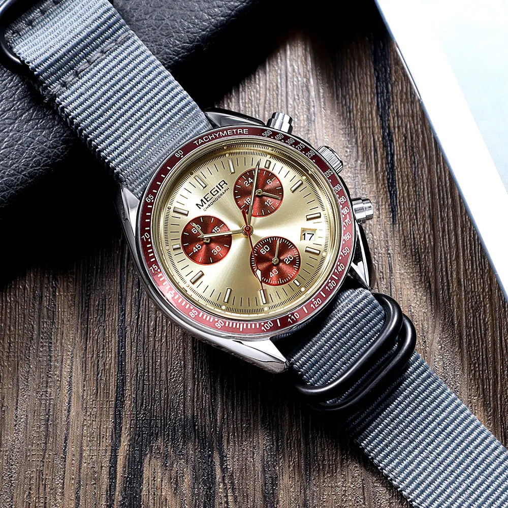 Lion Style | Men’s Megir Strap Watch