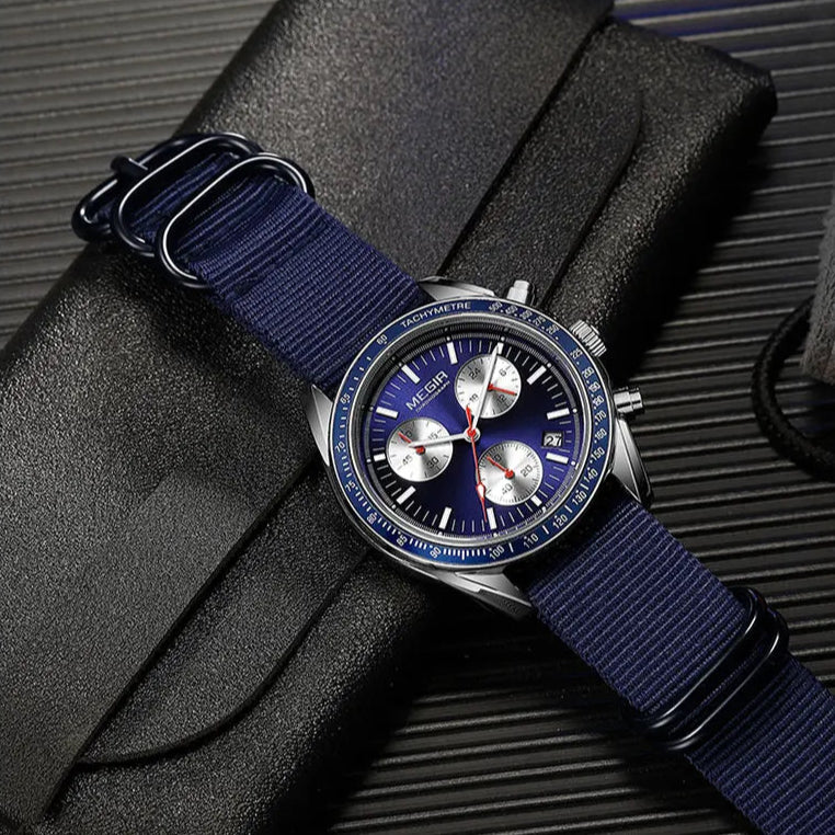 Lion Style | Men’s Megir Strap Watch