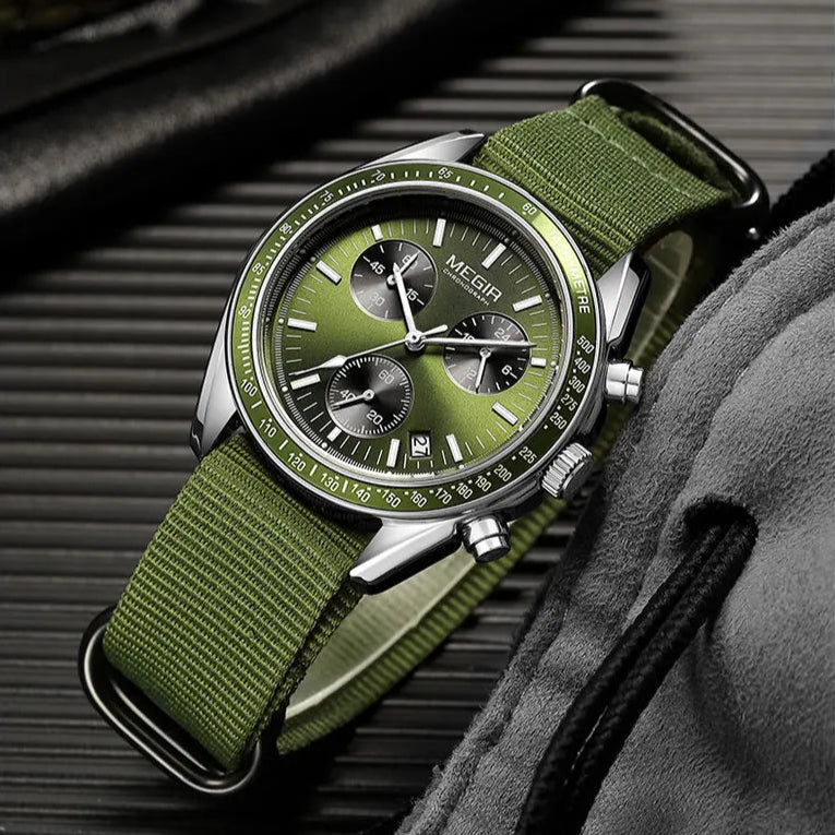 Lion Style | Men’s Megir Strap Watch