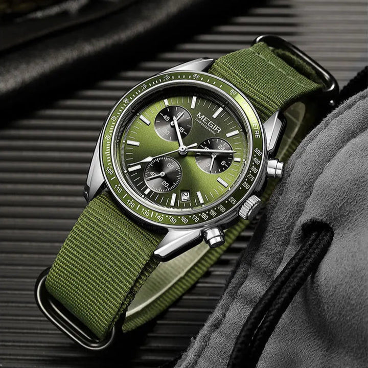 Lion Style | Men’s Megir Strap Watch