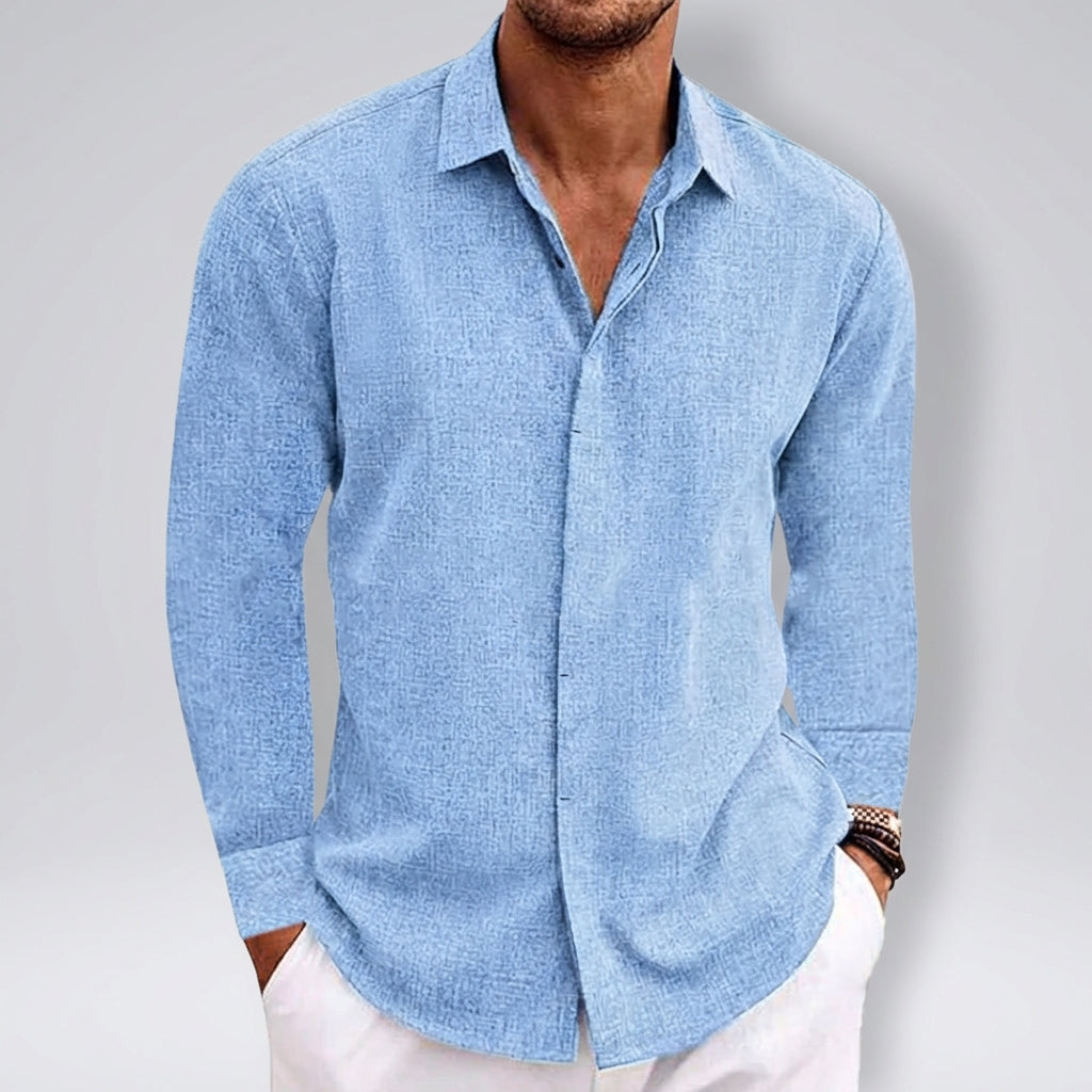 Lion Style | Men’s Minimalist Button Down Shirt
