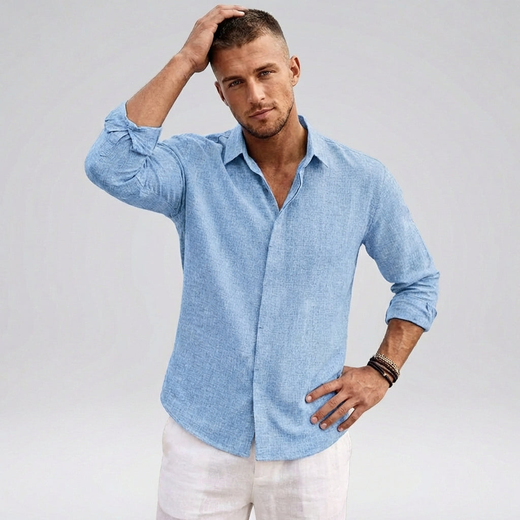 Lion Style | Men’s Minimalist Button Down Shirt