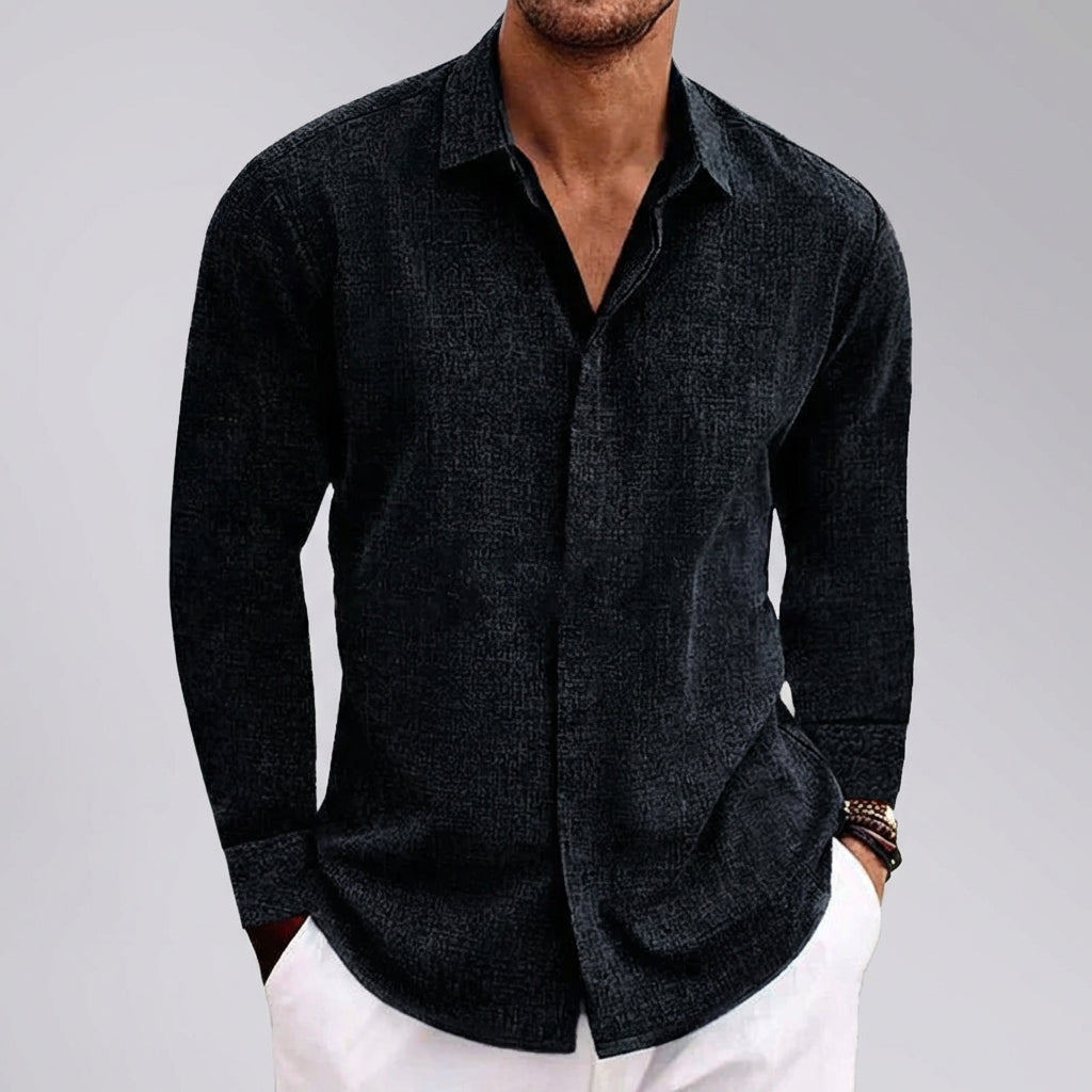 Lion Style | Men’s Minimalist Button Down Shirt