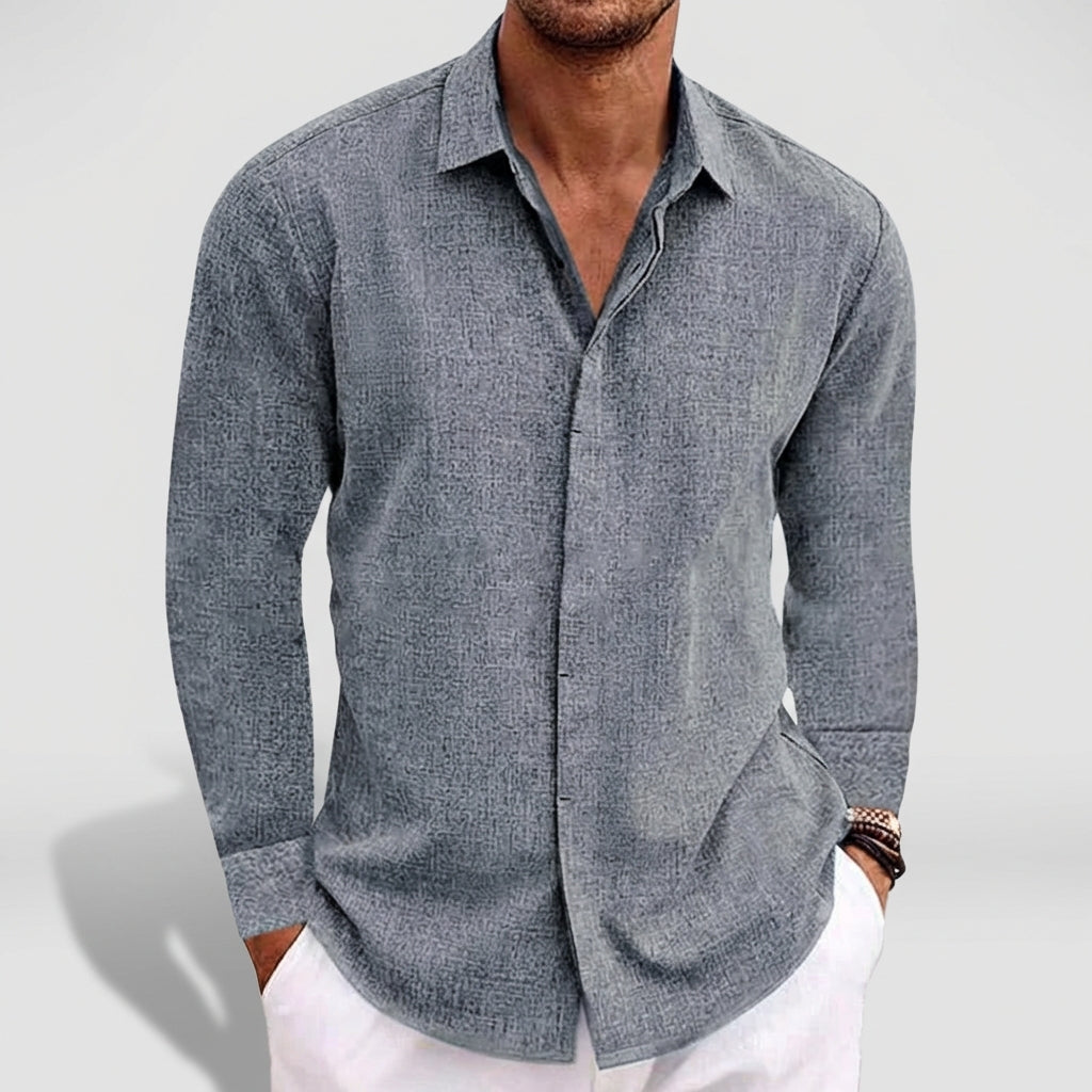 Lion Style | Men’s Minimalist Button Down Shirt