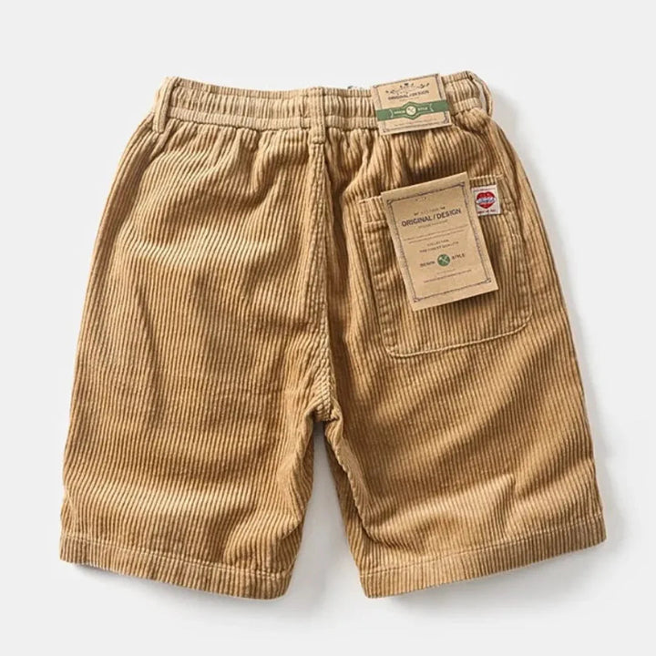 Lion Style | Men’s Minimalist Cord Shorts