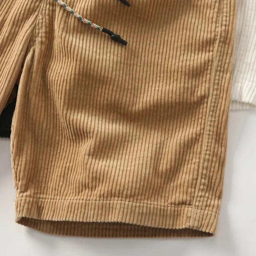 Lion Style | Men’s Minimalist Cord Shorts