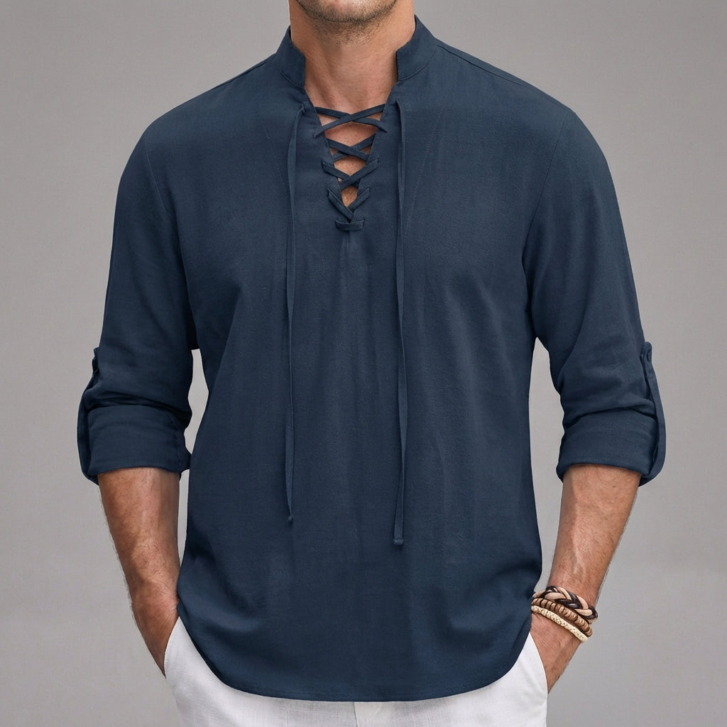 Lion Style | Men’s Modern Tunic Shirt