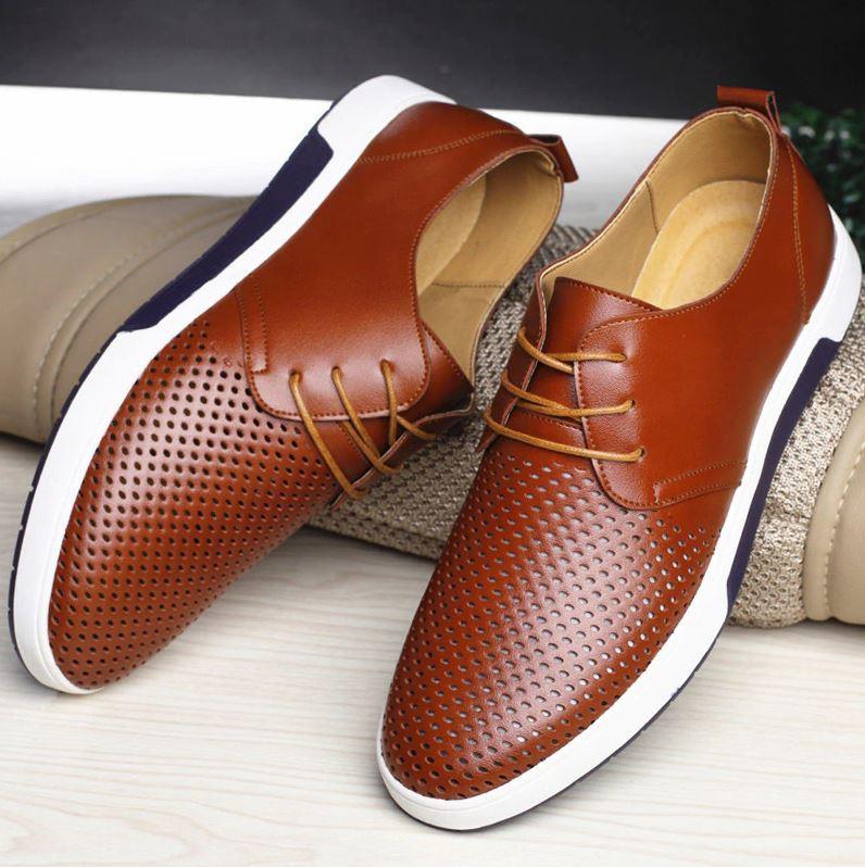 Lion Style | Men’s Orthopedic Breathable Oxfords