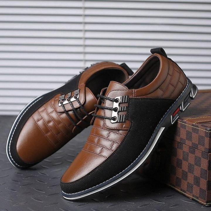 Lion Style | Men’s Orthopedic Leather Oxfords