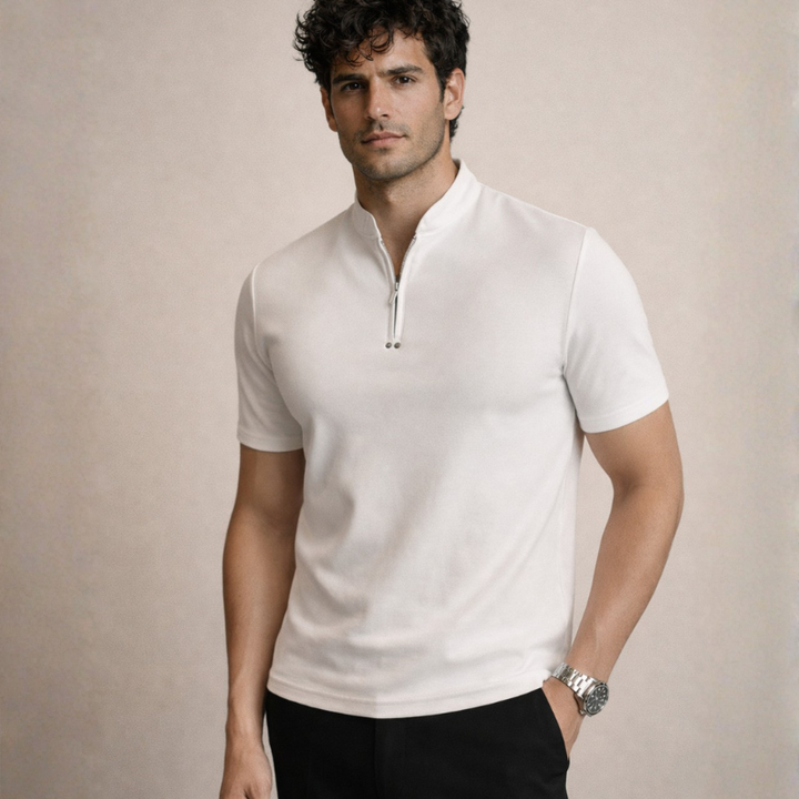Lion Style | Men’s Quarter Zip Polo