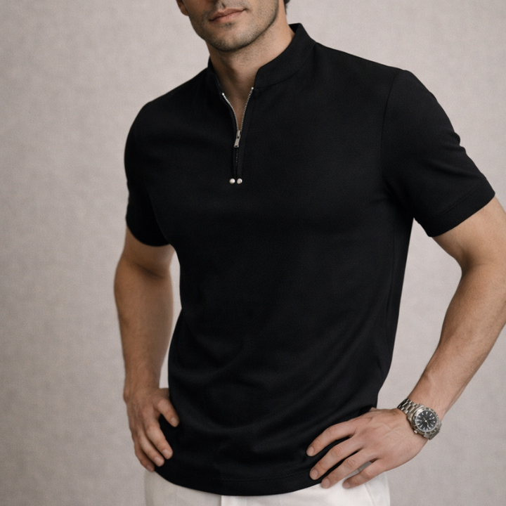 Lion Style | Men’s Quarter Zip Polo