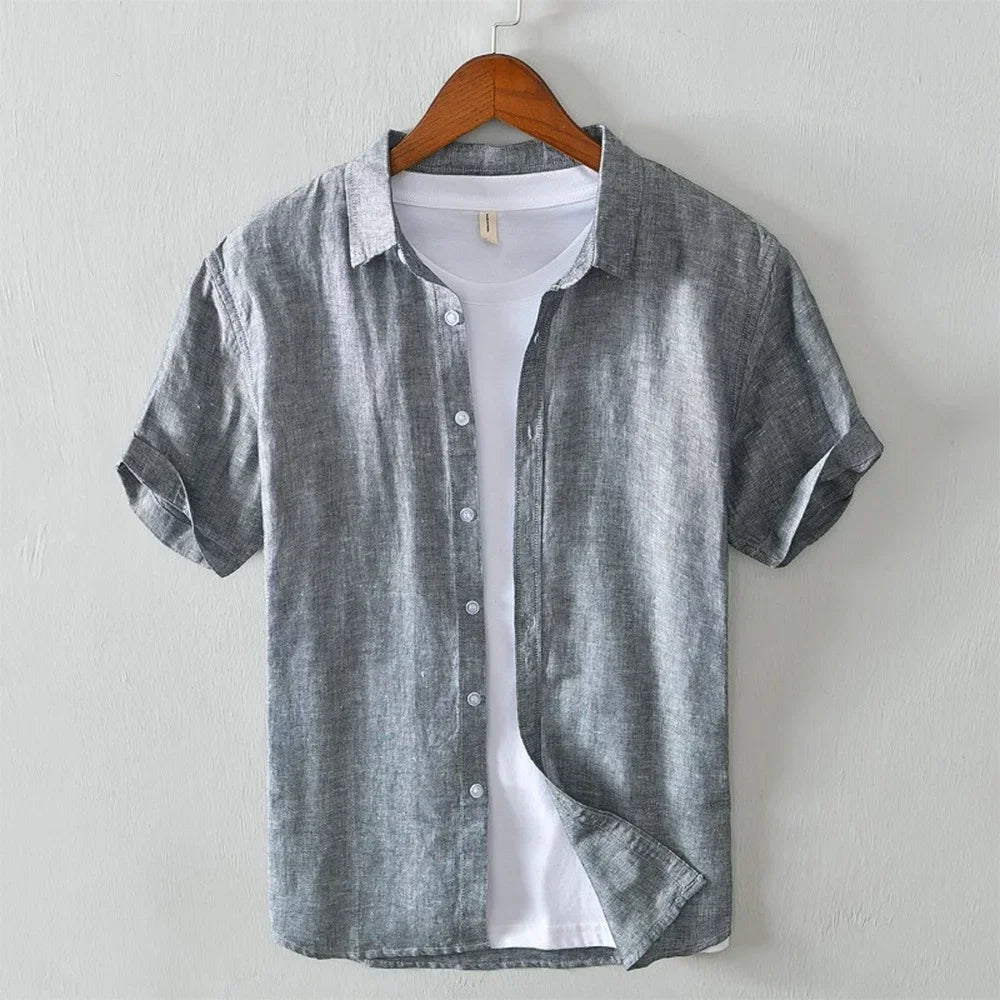 Lion Style | Men’s Roll Sleeve Button Shirt