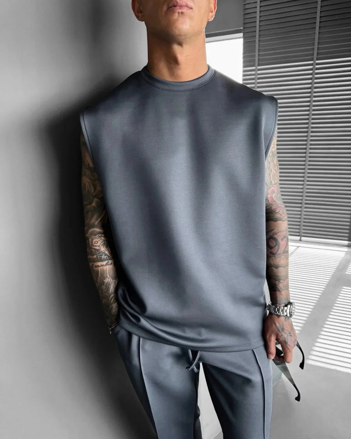 Lion Style | Men’s Sleeveless Lounge Set