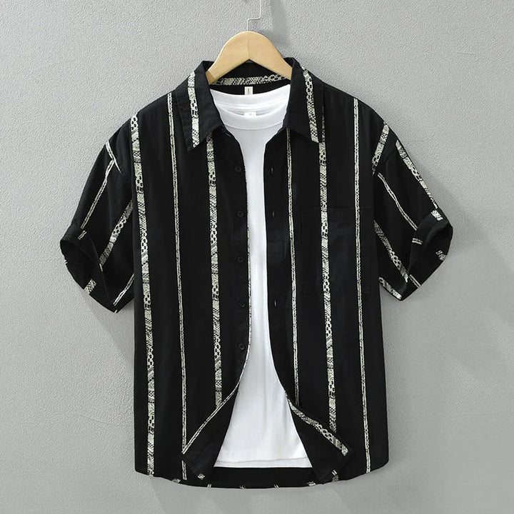 Lion Style | Men’s Striped Button Shirt