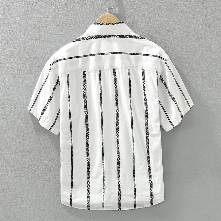 Lion Style | Men’s Striped Button Shirt