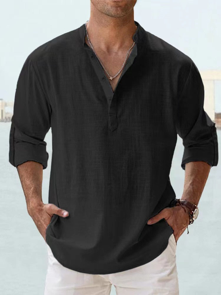 Lion Style | Men’s Summer Linen Shirt