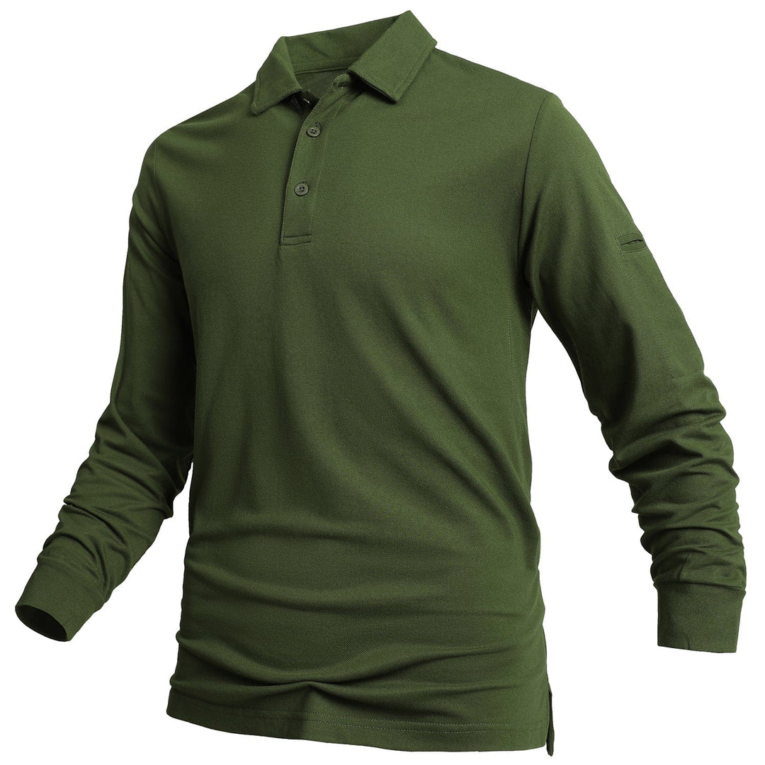 Lion Style | Men’s Tailored Long Sleeve Polo