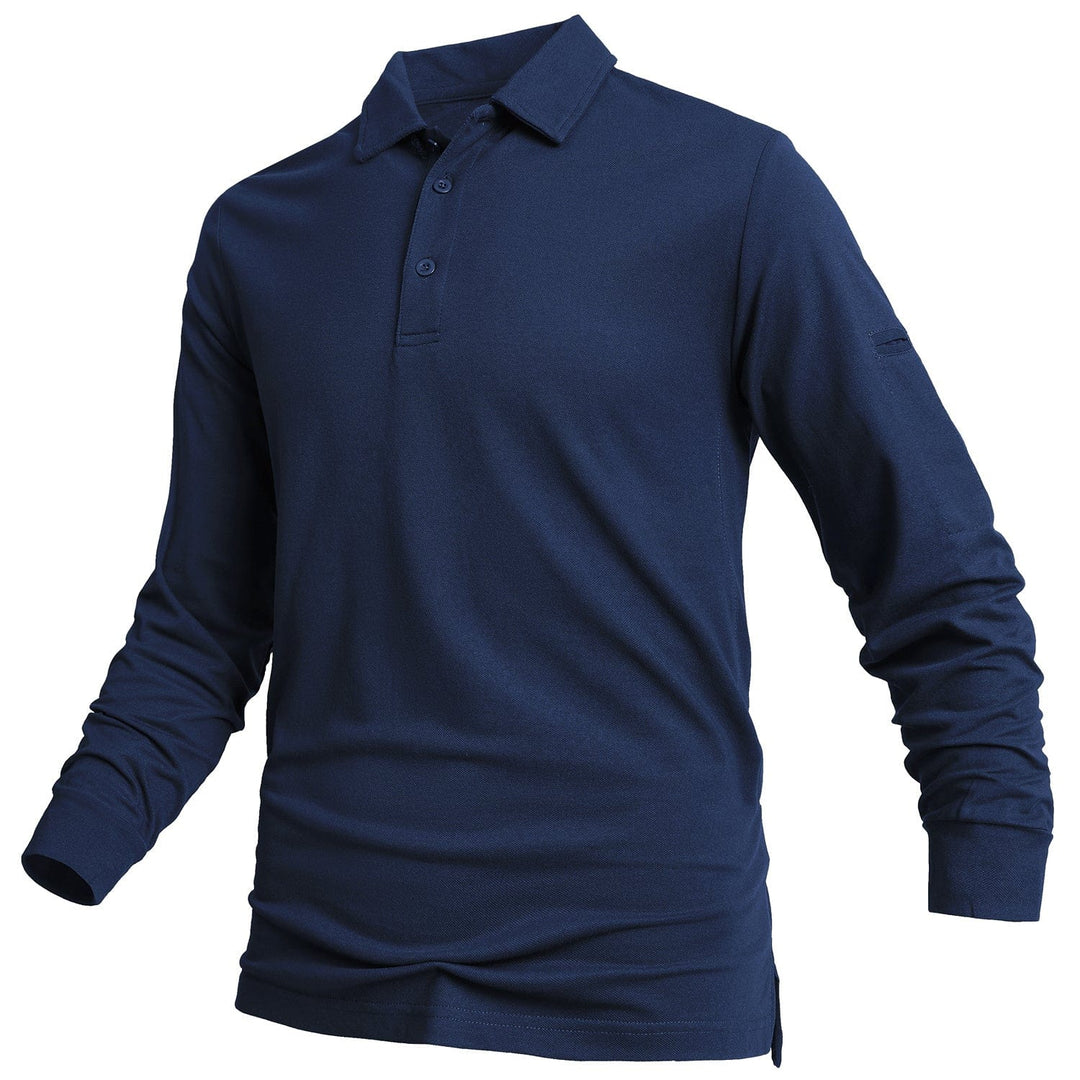 Lion Style | Men’s Tailored Long Sleeve Polo