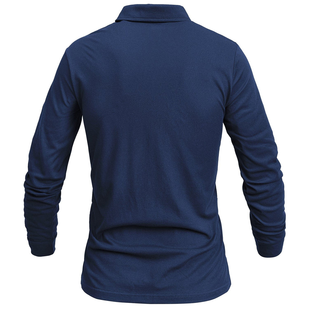 Lion Style | Men’s Tailored Long Sleeve Polo