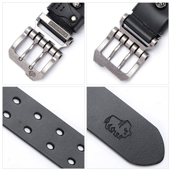 Lion Style | Men’s Vintage Leather Belt