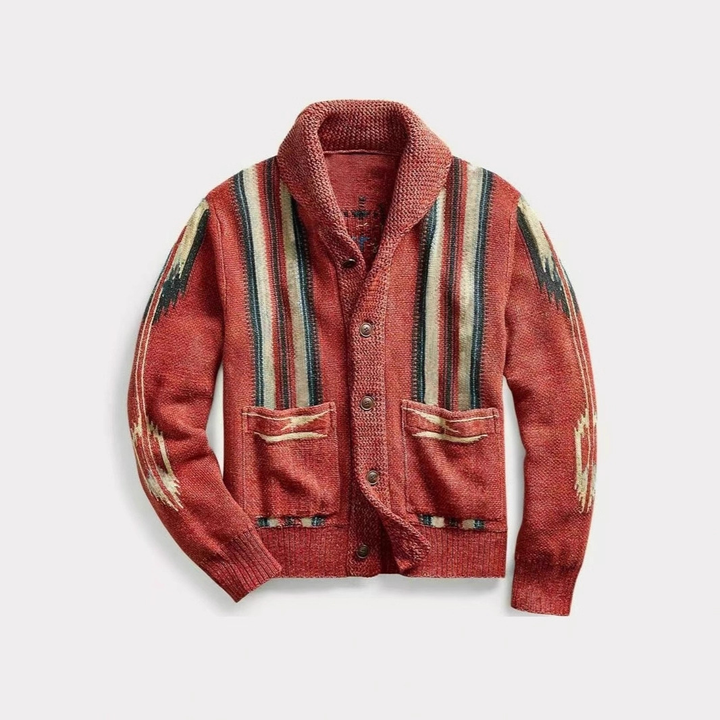 Lion Style | Rustler Heritage Wool Cardigan Lion Style