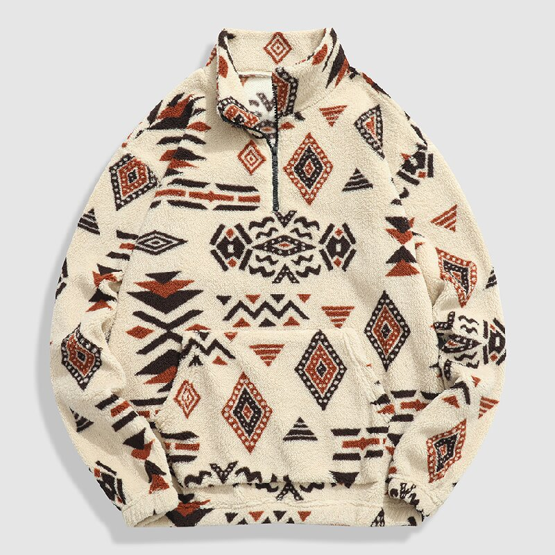 Lion Style | Simon Men’s Quarter-Zip Fleece Pullover Lion Style