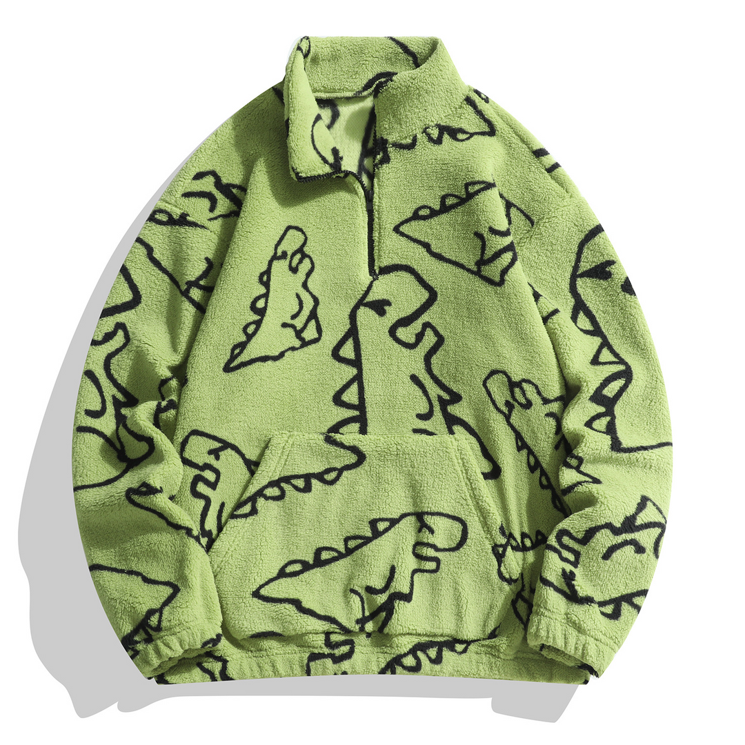 Lion Style | Simon Men’s Quarter-Zip Fleece Pullover Lion Style