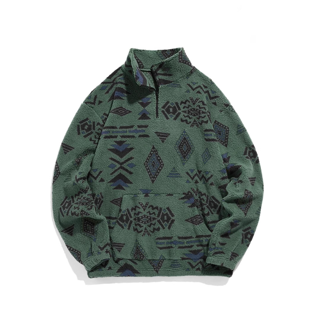 Lion Style | Simon Men’s Quarter-Zip Fleece Pullover Lion Style