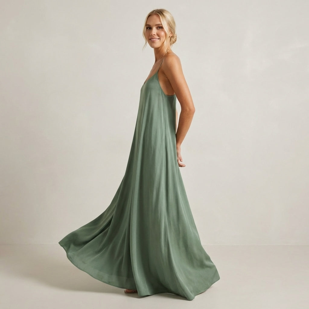 Lion Style | Women’s Backless Maxi Dress