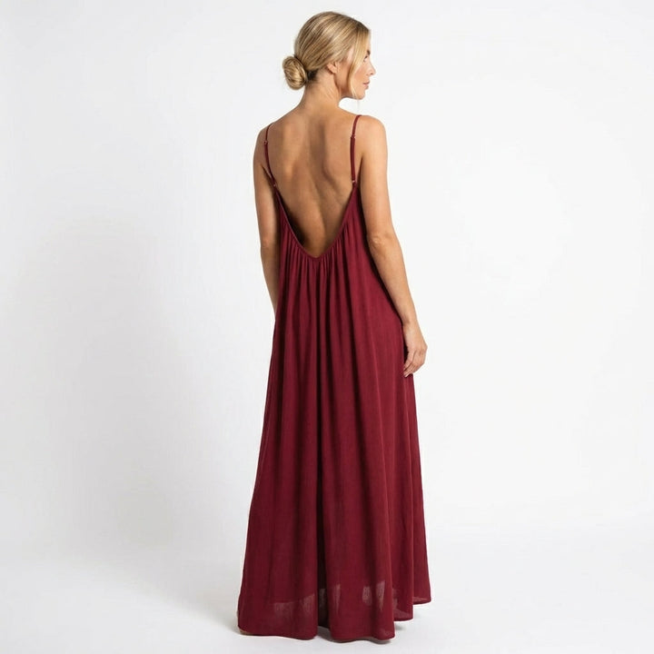 Lion Style | Women’s Backless Maxi Dress