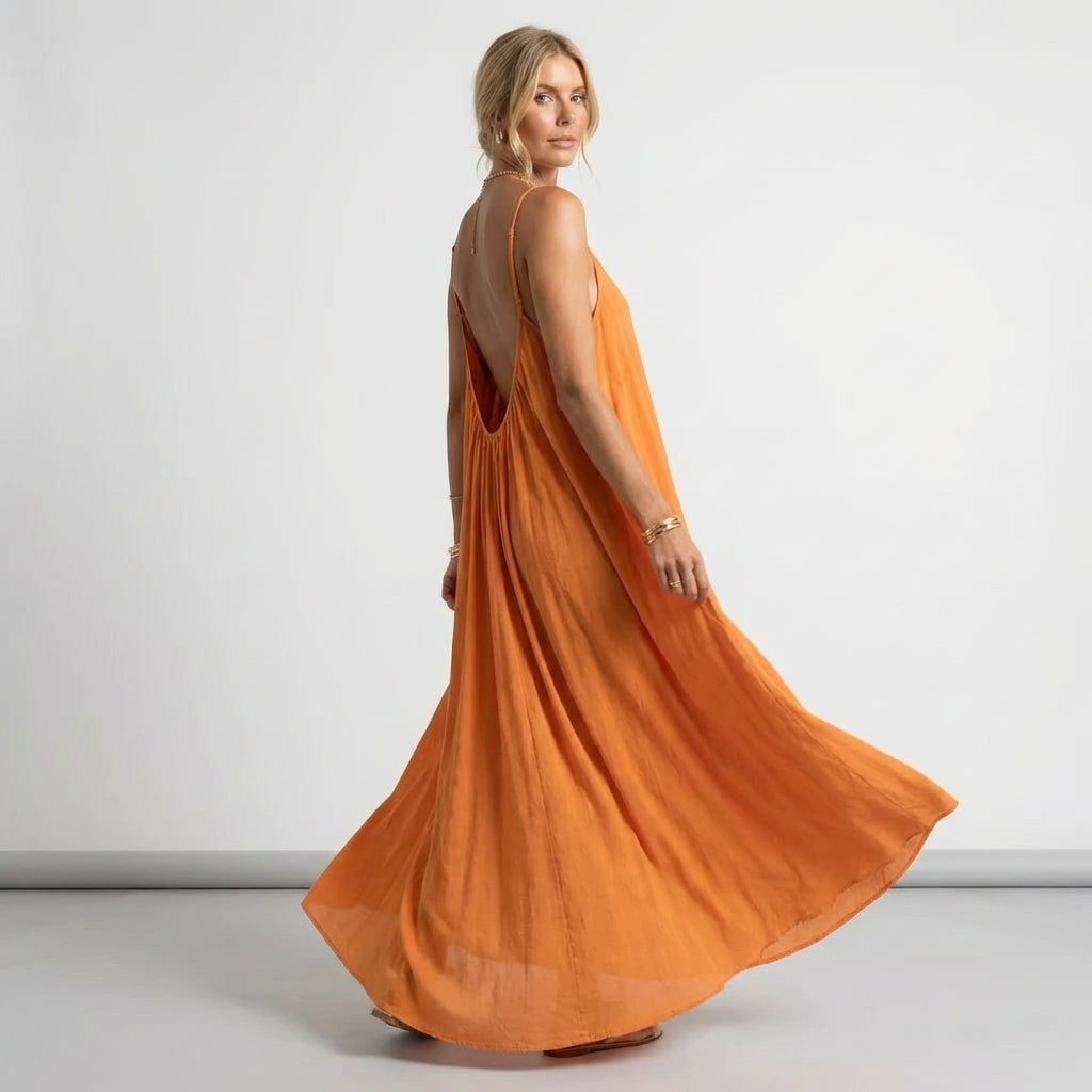 Lion Style | Women’s Backless Maxi Dress