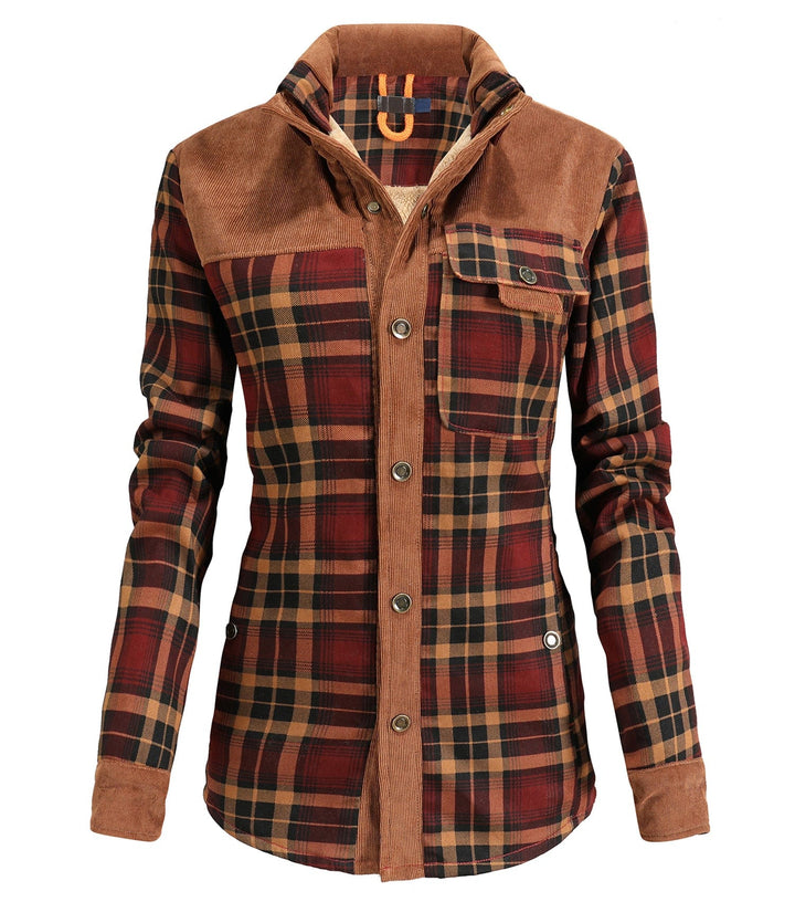Lion Style | Women’s Casual Lumberjack Jacket